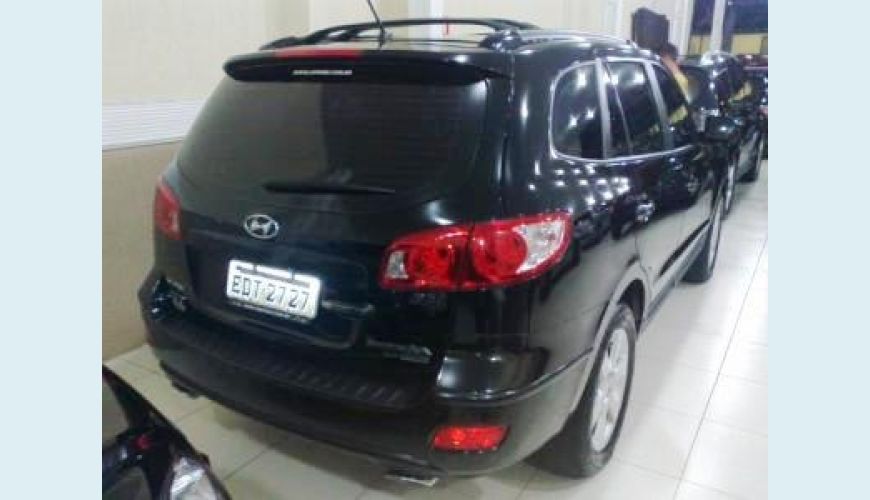 HYUNDAI SANTA FÉ 4P - PRETO - 2008 Foto 3 (Grande)