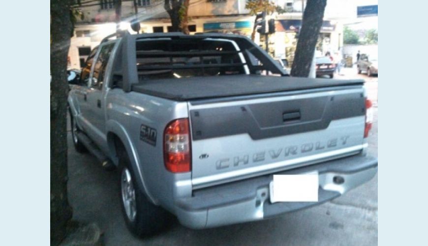 CHEVROLET S-10 P-UP ADVANT. 2.4/2.4 MPFI F.POWER CD - PRATA - 2010 Foto 3 (Grande)