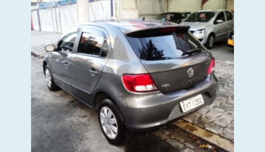 VOLKSWAGEN GOL G5 4P 1.0 FLEX - CINZA - 2012 Foto 3 (Grande)