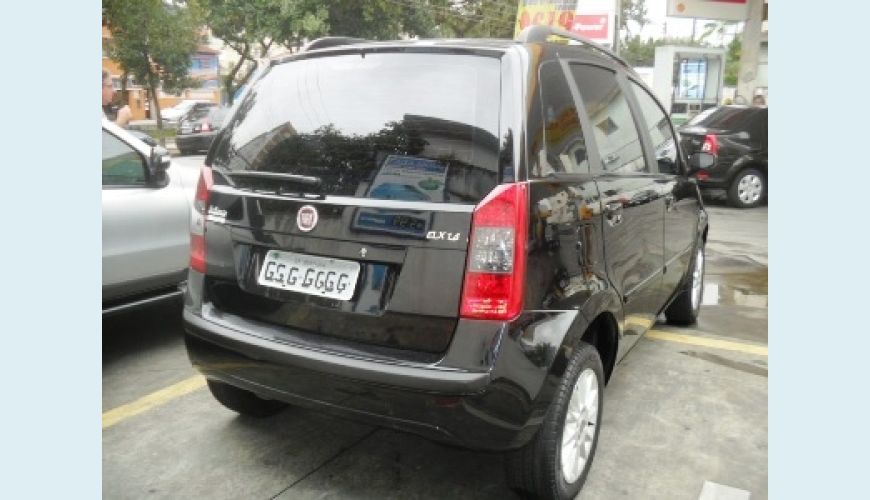 FIAT IDEA ELX 1.4 FLEX - PRETO - 2010 Foto 3 (Grande)