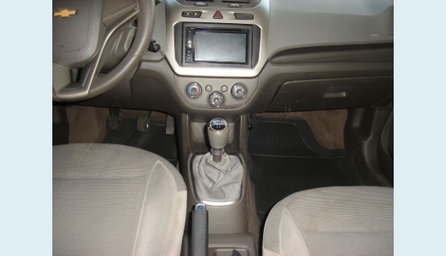 CHEVROLET COBALT LTZ 1.4 8V FLEXPOWER 4P - CINZA - 2013 Foto 4 (Grande)
