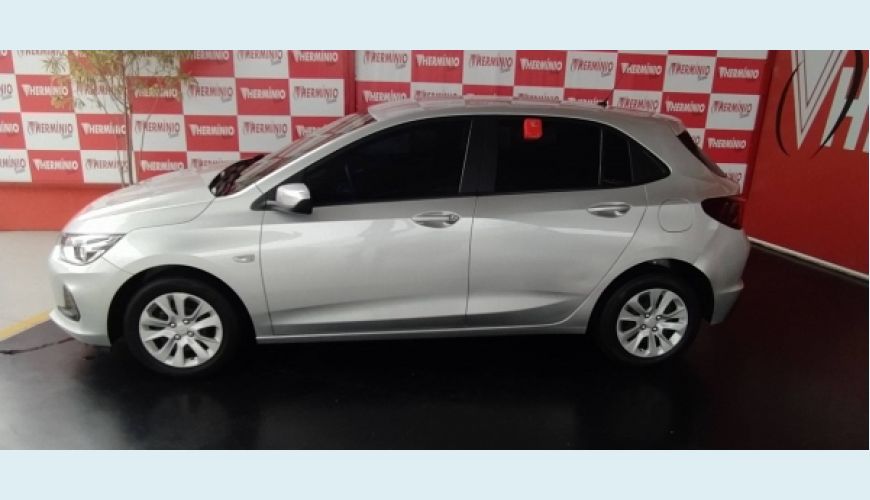 CHEVROLET ONIX 1.0 FLEX LT - PRATA - 2020 Foto 4 (Grande)