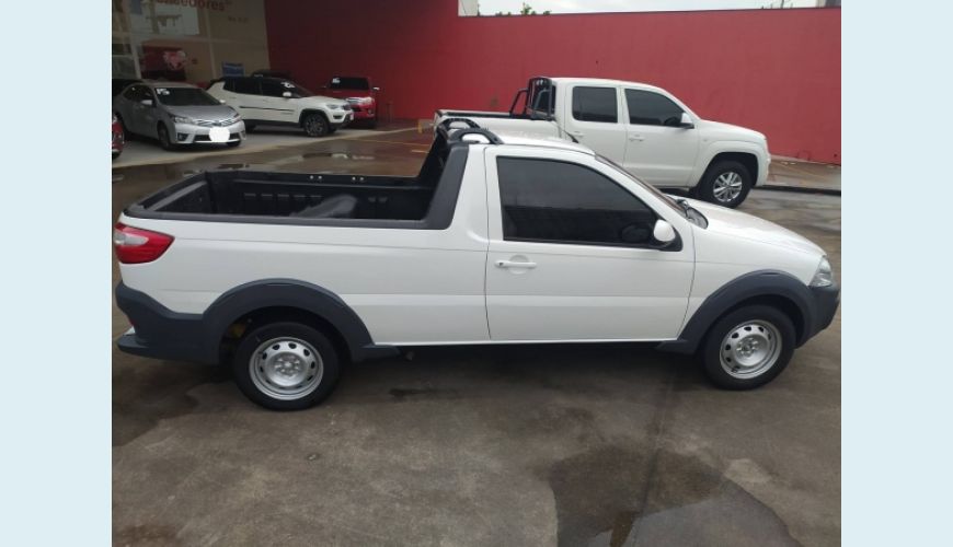 FIAT STRADA 1.4 MPI WORKING CS 8V FLEX 2P - BRANCO - 2015 Foto 4 (Grande)