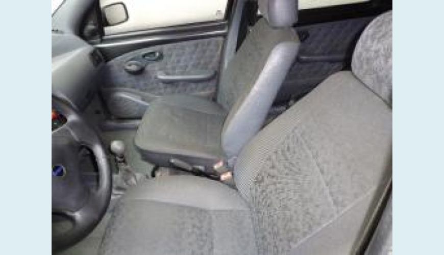 FIAT PALIO 1.0 MPI ED 8V 4P - CINZA - 1997 Foto 4 (Grande)