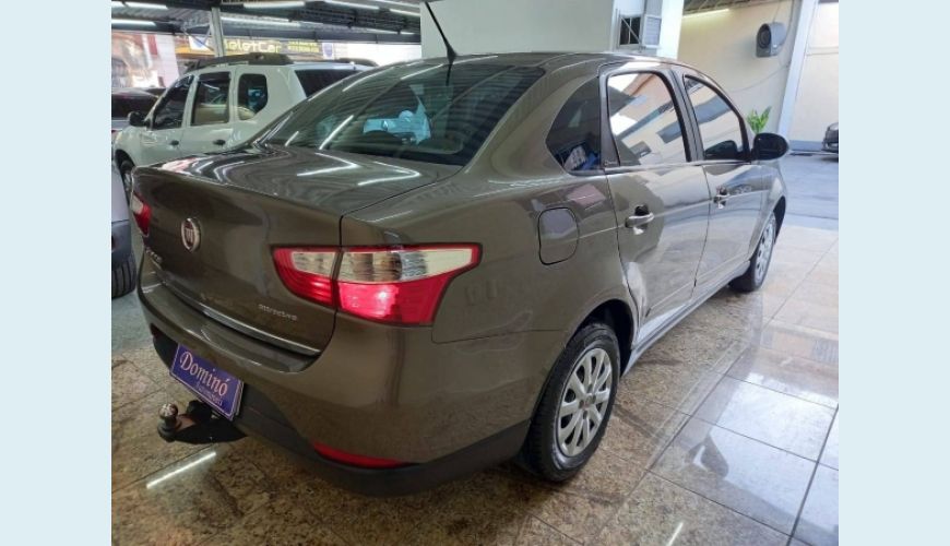 FIAT GRAND SIENA 1.4 MPI ATTRACTIVE 8V FLEX 4P - CINZA - 2013 Foto 4 (Grande)