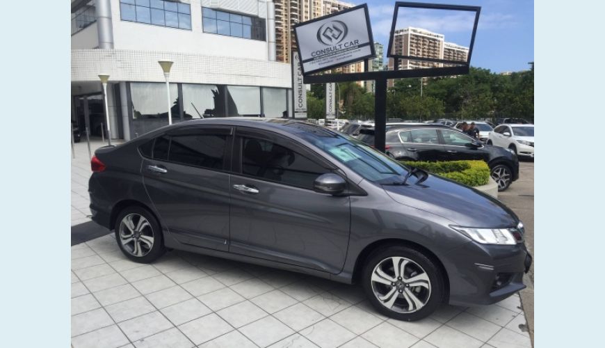 HONDA CITY 1.5 EXL 16V FLEX 4P AUT. - CINZA - 2017 Foto 4 (Grande)