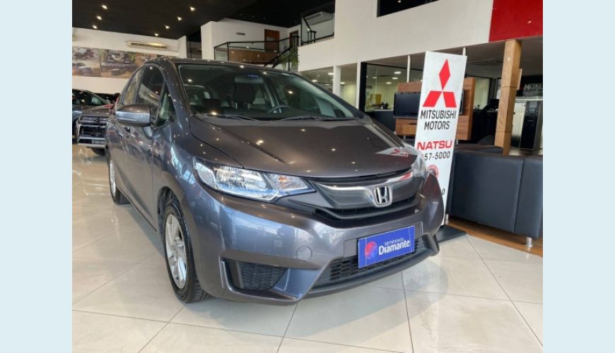 HONDA FIT 1.5 LX 16V FLEX 4P - CINZA - 2015 Foto 4 (Grande)