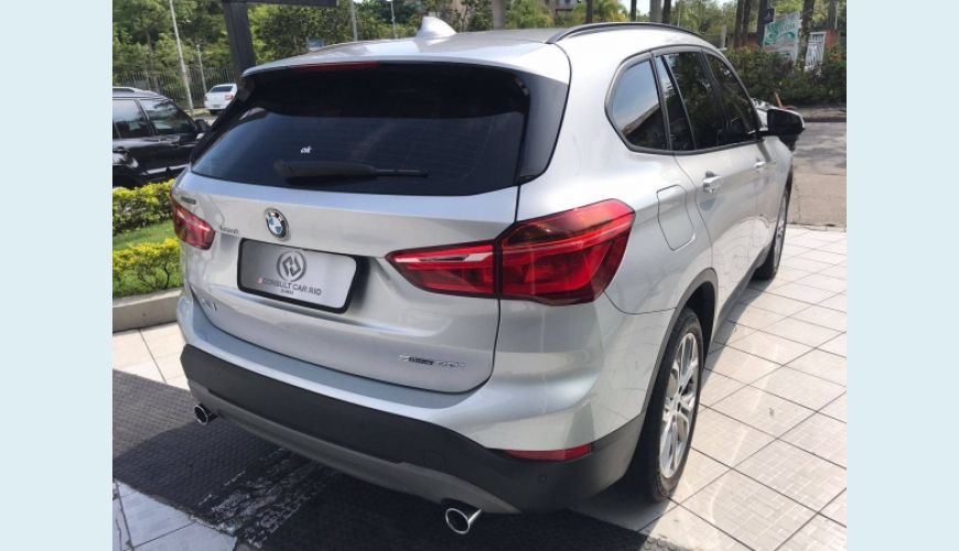 BMW X1 2.0 16V TURBO ACTIVEFLEX SDRIVE20I 4P AUT. - PRATA - 2019 Foto 4 (Grande)