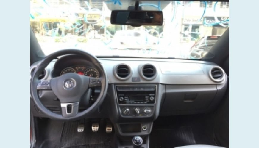 VOLKSWAGEN SAVEIRO 1.6 CROSS CE 16V FLEX 2P - BRANCO - 2015 Foto 4 (Grande)