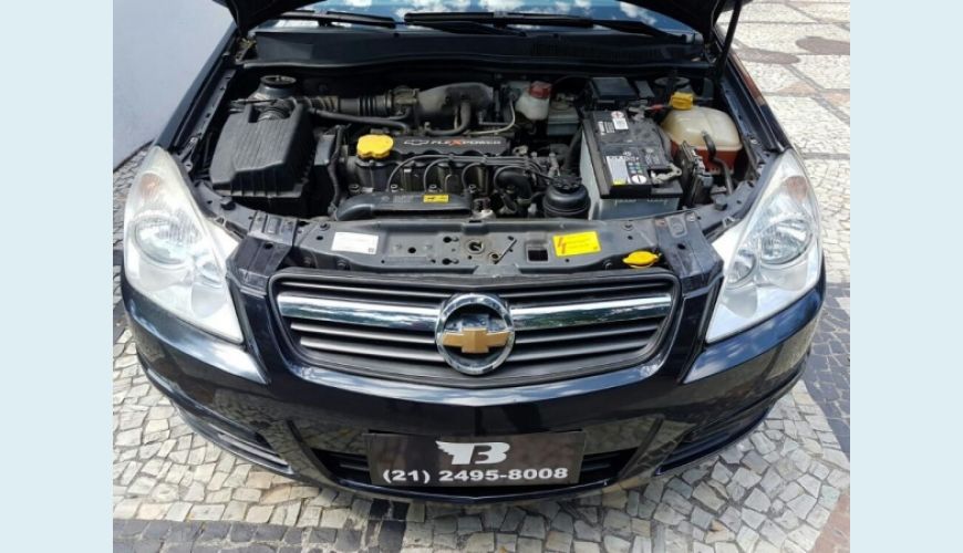 CHEVROLET VECTRA 2.0 MPFI ELEGANCE 8V FLEX 4P AUT. - PRETO - 2008 Foto 4 (Grande)