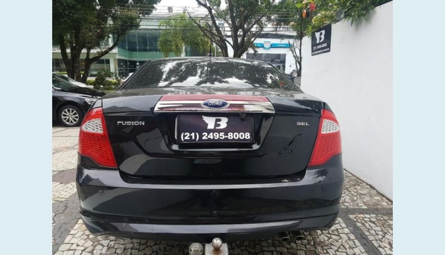 FORD FUSION 2.5 SEL 16V 4P AUT. - PRETO - 2010 Foto 4 (Grande)