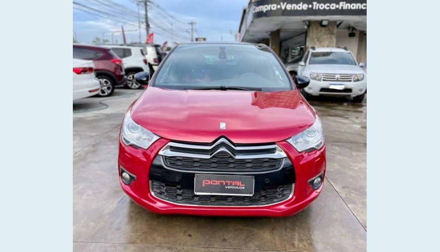 CITROËN DS4 1.6 THP AUT. - VERMELHO - 2014 Foto 4 (Grande)