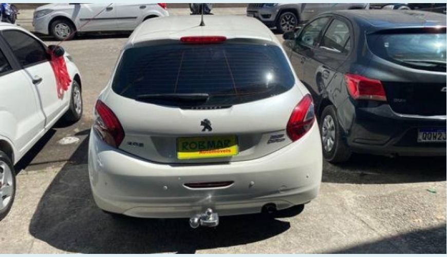 PEUGEOT 208 1.2 ACTIVE 12V FLEX 4P - BRANCO - 2017 Foto 4 (Grande)