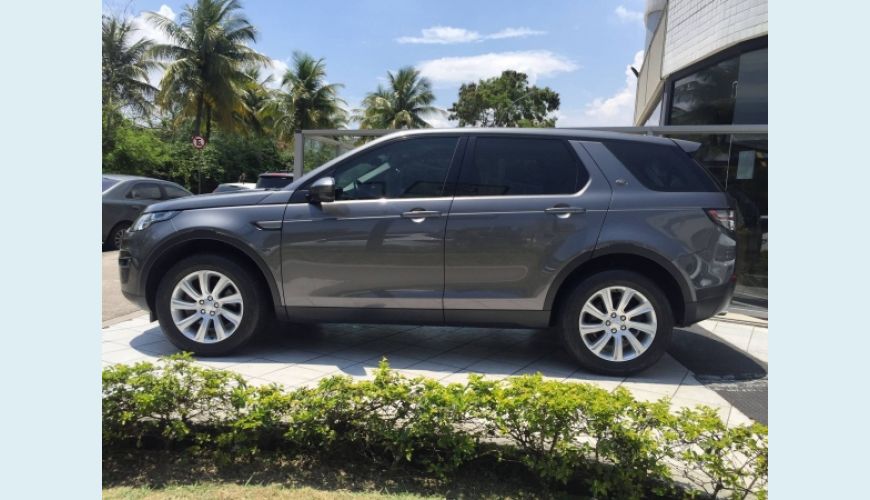 LAND ROVER DISCOVERY SPORT 2.2 16V SD4 TURBO DIESEL SE 4P AUT. - CINZA - 2016 Foto 4 (Grande)