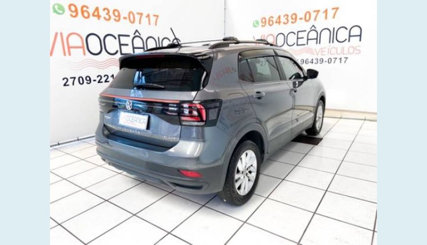 VOLKSWAGEN T-CROSS 1.0 200 TSI TOTAL FLEX AUT. - CINZA - 2020 Foto 4 (Grande)