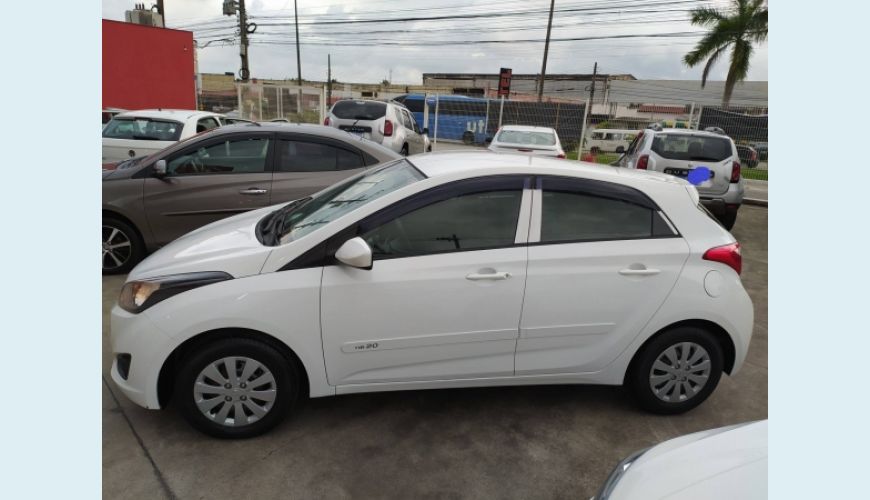 HYUNDAI HB 20 1.6 COMFORT 16V FLEX 4P - BRANCO - 2014 Foto 4 (Grande)