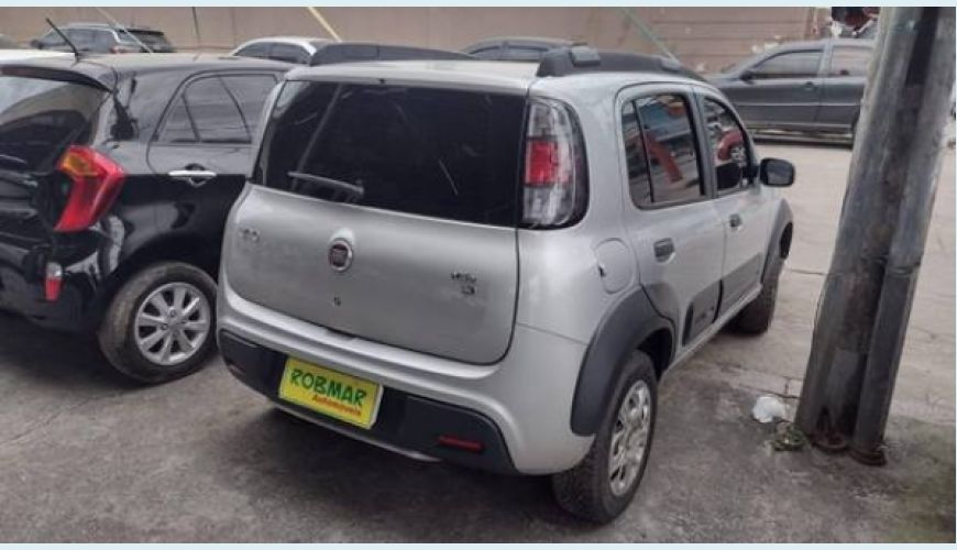 FIAT UNO 1.3 FIREFLY FLEX WAY 4P - PRATA - 2020 Foto 4 (Grande)