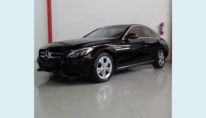 MERCEDES-BENZ C 180 1.6 CGI FLEX EXCLUSIVE 7G-TRONIC - PRETO - 2016 Foto 4 (Grande)
