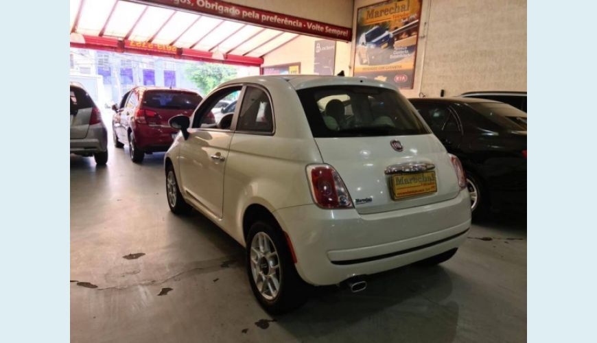 FIAT 500 1.4 CULT 8V FLEX 2P AUT. - BRANCO - 2013 Foto 4 (Grande)