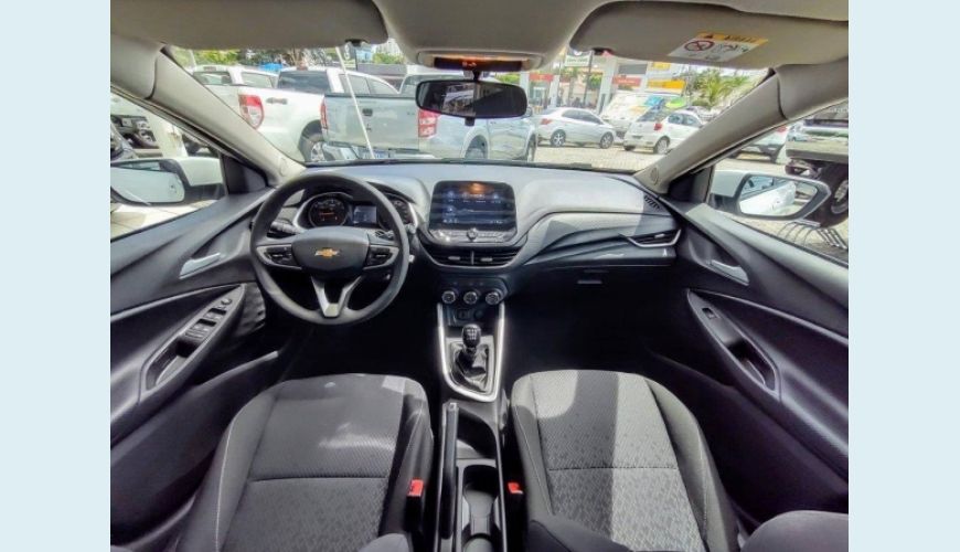 CHEVROLET ONIX 1.0 FLEX LT - BRANCO - 2021 Foto 4 (Grande)