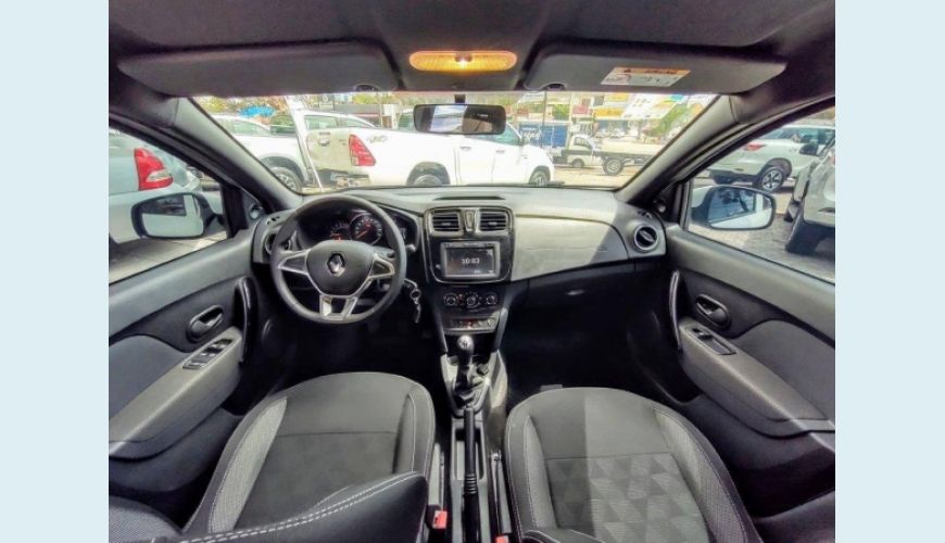 RENAULT LOGAN 1.6 16V SCE FLEX ZEN - BRANCO - 2022 Foto 4 (Grande)