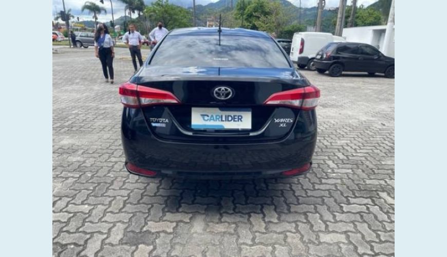 TOYOTA YARIS 1.5 16V FLEX SEDAN XL MULTIDRIVE - PRETO - 2019 Foto 4 (Grande)