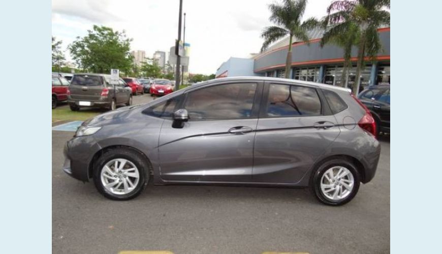 HONDA FIT 1.5 LX 16V FLEX 4P AUT. - CINZA - 2015 Foto 4 (Grande)
