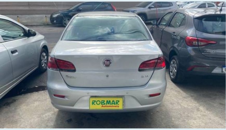 FIAT SIENA 1.0 MPI EL 8V FLEX 4P - PRATA - 2015 Foto 4 (Grande)