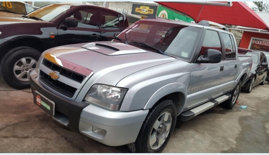 CHEVROLET S-10 2.4 MPFI EXECUTIVE 4X2 CD 8V FLEX 4P - PRATA - 2011 Foto 4 (Grande)