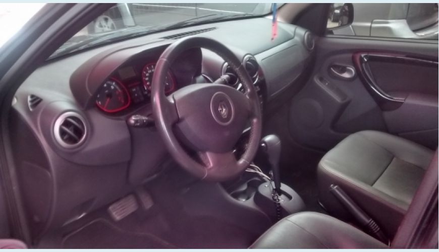 RENAULT SANDERO 1.6 STEPWAY 16V FLEX 4P AUT. - PRETO - 2013 Foto 4 (Grande)
