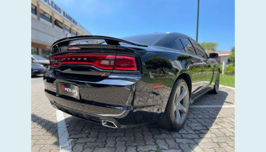 DODGE CHARGER 5.7 R/T HEMI V8 4P AUT. - CINZA - 2012 Foto 4 (Grande)