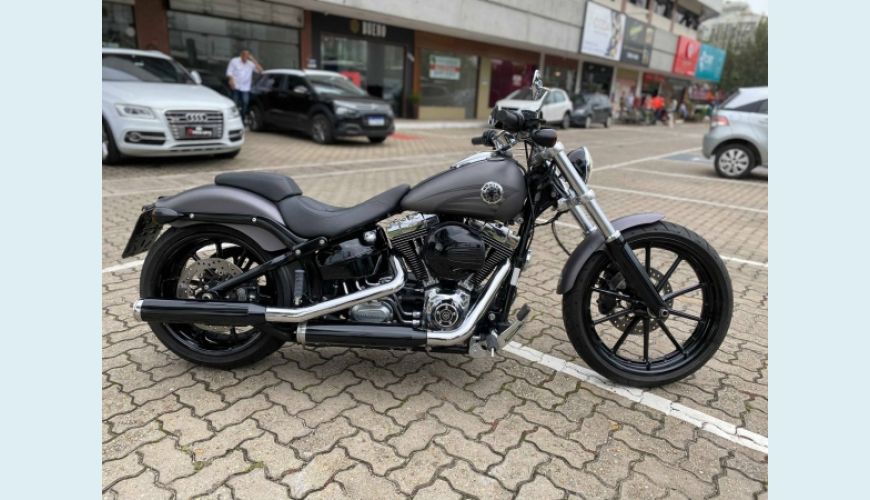 HARLEY-DAVIDSON SOFTAIL BREAKOUT CUSTOM - CINZA - 2016 Foto 4 (Grande)