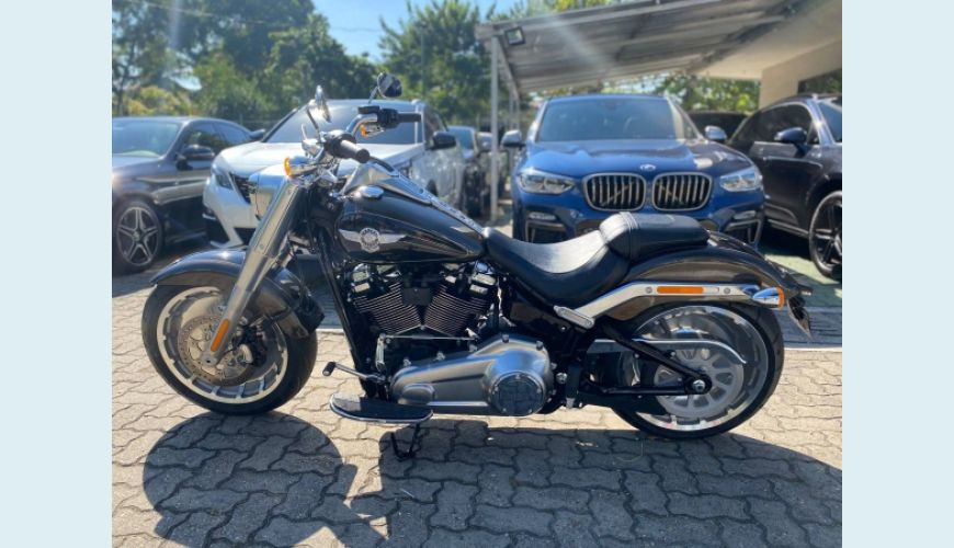 HARLEY-DAVIDSON SOFTAIL FAT BOY 114 CUSTOM - MARROM - 2020 Foto 4 (Grande)