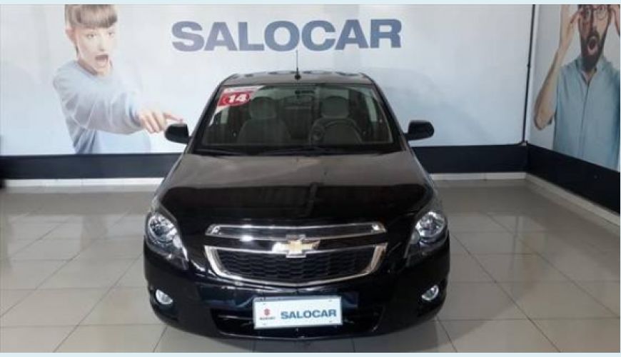 CHEVROLET COBALT 1.8 MPFI LTZ 8V FLEX 4P - PRETO - 2014 Foto 4 (Grande)