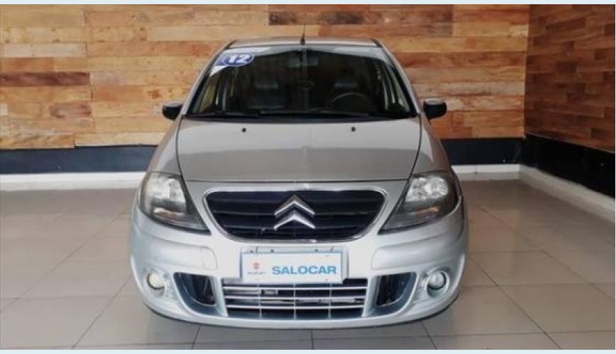 CITROËN C3 1.4 I EXCLUSIVE 8V FLEX 4P - PRATA - 2012 Foto 4 (Grande)