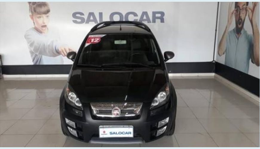 FIAT IDEA 1.8 MPI ADVENTURE 16V FLEX 4P AUT. - CINZA - 2012 Foto 4 (Grande)