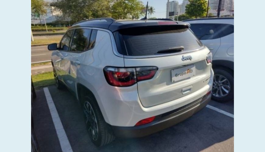 JEEP COMPASS 2.0 16V FLEX LIMITED AUT. - BRANCO - 2020 Foto 4 (Grande)