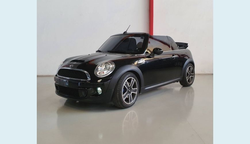 MINI COOPER 1.6 S CABRIO 16V TURBO 2P AUT. - PRETO - 2015 Foto 4 (Grande)