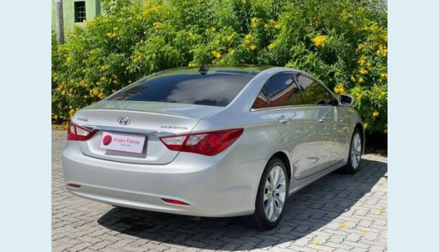 HYUNDAI SONATA 2.4 MPFI I4 16V 182CV 4P AUT. - PRATA - 2012 Foto 4 (Grande)
