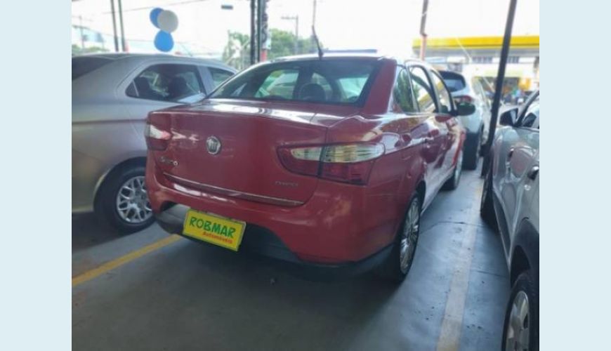 FIAT GRAND SIENA 1.6 16V FLEX 4P - VERMELHO - 2017 Foto 4 (Grande)