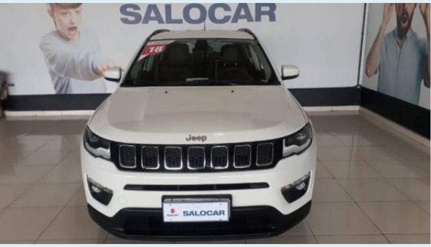 JEEP COMPASS 2.0 16V FLEX LONGITUDE AUT. - BRANCO - 2018 Foto 4 (Grande)