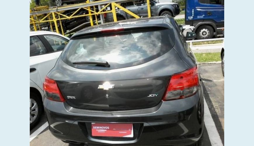 CHEVROLET ONIX 1.0 MPFI JOY 8V FLEX 4P - CINZA - 2019 Foto 4 (Grande)