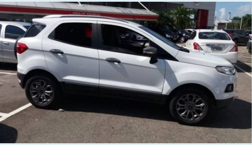 FORD ECOSPORT 1.6 FREESTYLE 16V FLEX 4P - BRANCO - 2015 Foto 4 (Grande)