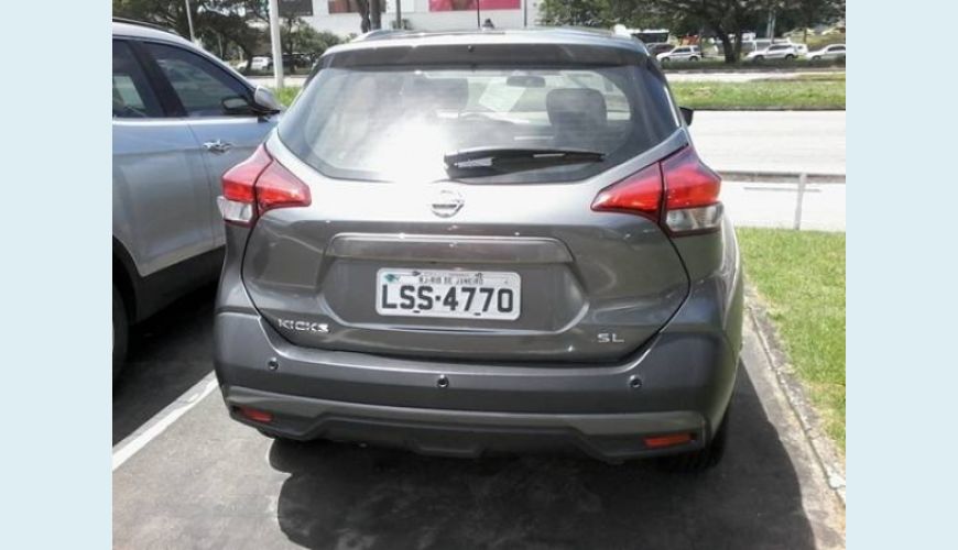 NISSAN KICKS 1.6 16V FLEXSTART SL 4P XTRONIC - CINZA - 2017 Foto 4 (Grande)