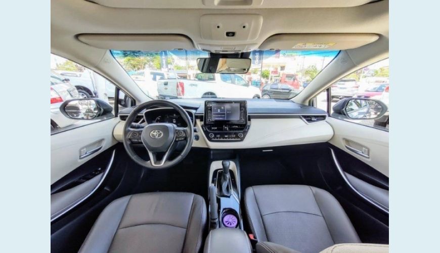 TOYOTA COROLLA 1.8 VVT-I HYBRID FLEX ALTIS CVT - CINZA - 2020 Foto 4 (Grande)