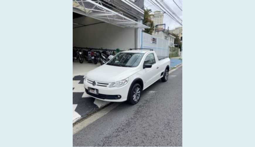 VOLKSWAGEN SAVEIRO 1.6 MI CS 8V FLEX 2P G.V - BRANCO - 2011 Foto 4 (Grande)