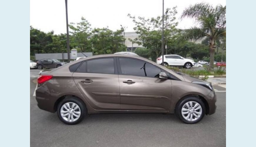 HYUNDAI HB 20S 1.6 COMFORT STYLE 16V FLEX 4P - MARROM - 2016 Foto 4 (Grande)