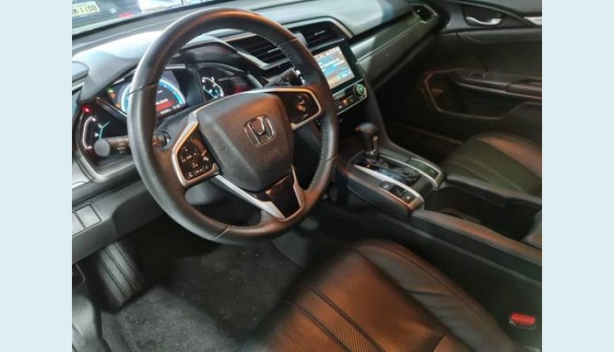 HONDA CIVIC 2.0 16V FLEXONE EXL 4P CVT - BRANCO - 2019 Foto 4 (Grande)