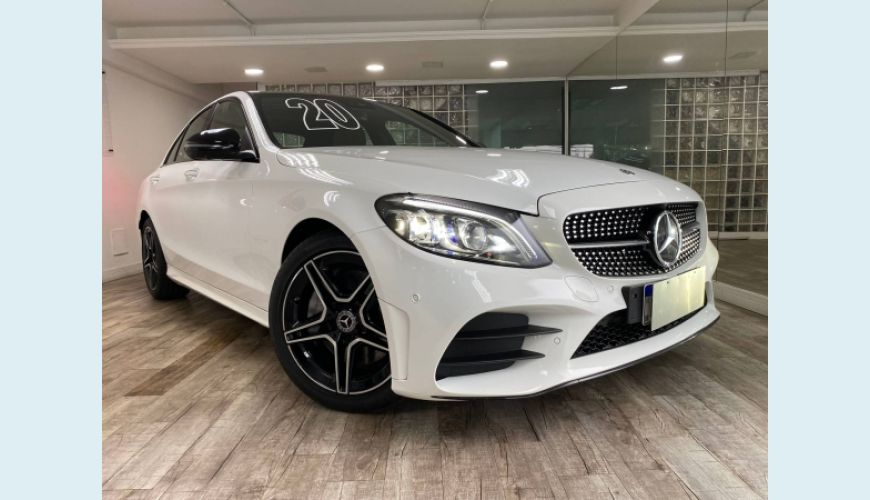 MERCEDES-BENZ C 300 2.0 CGI SPORT 9G-TRONIC - BRANCO - 2020 Foto 4 (Grande)