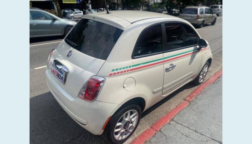 FIAT 500 1.4 CULT 8V FLEX 2P AUT. - BRANCO - 2012 Foto 4 (Grande)